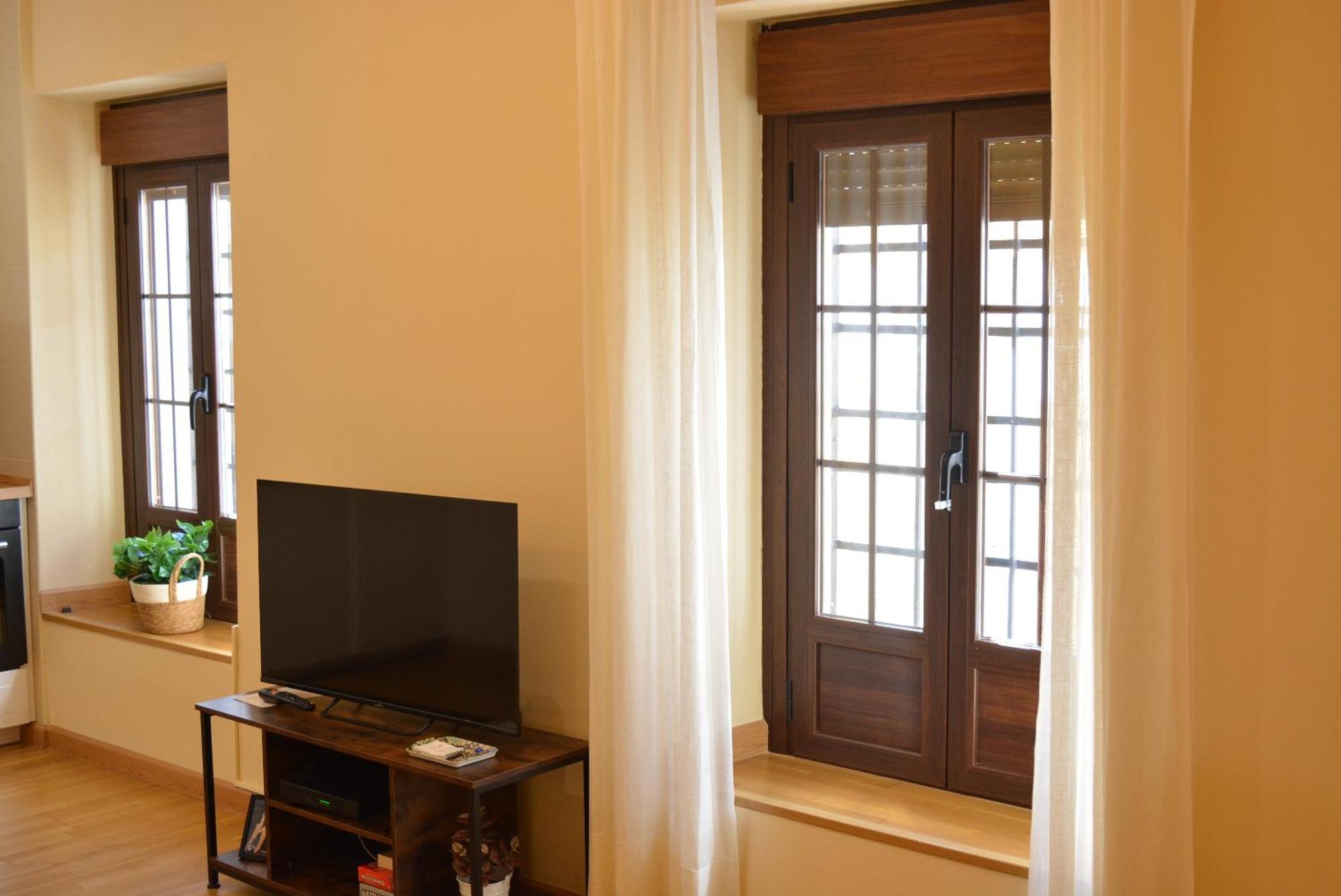 Apartamento Puerta De Cordoba- Exterior Con Balcones Dış mekan fotoğraf